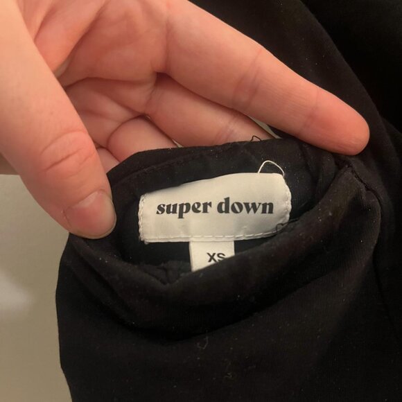 SUPERDOWN Black CHELSEA Bodysuit From REVOLVE! 。・:*:・゚★,。・:*:・゚☆。・:*:・゚★,。・:*:・゚ - Picture 7 of 8